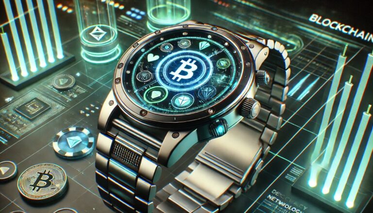 blockchain wristwatch