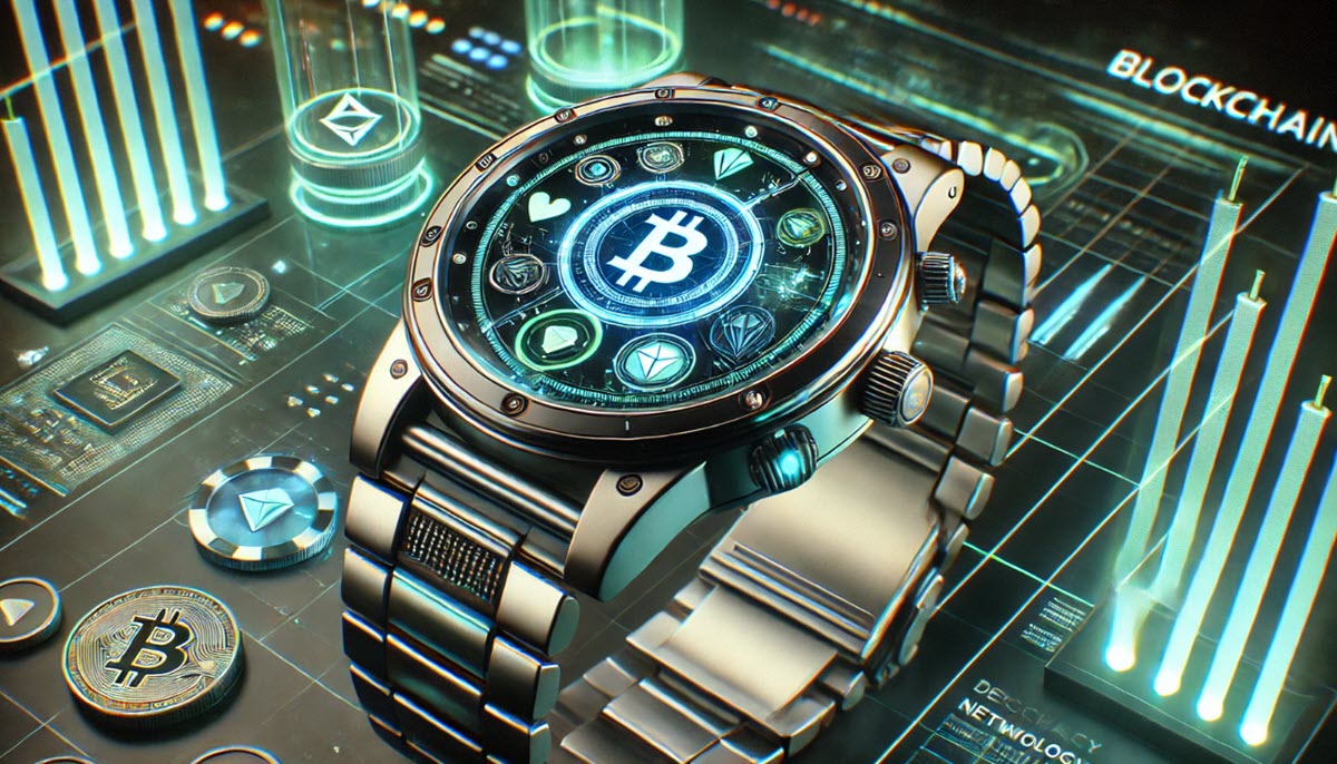blockchain wristwatch