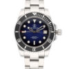 Evolution Watches dive watch with gradient blue dial, stainless steel case, and automatic movement