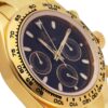 Evolution Watches Imperium Noir – a gold chronograph with a black dial, tachymeter bezel, and polished gold bracelet. A bold and luxurious statement timepiece