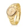 Evolution Watches Imperium Gold – a gold chronograph with a sunburst gold dial, tachymeter bezel, and polished gold bracelet. A refined statement of prestige and luxury