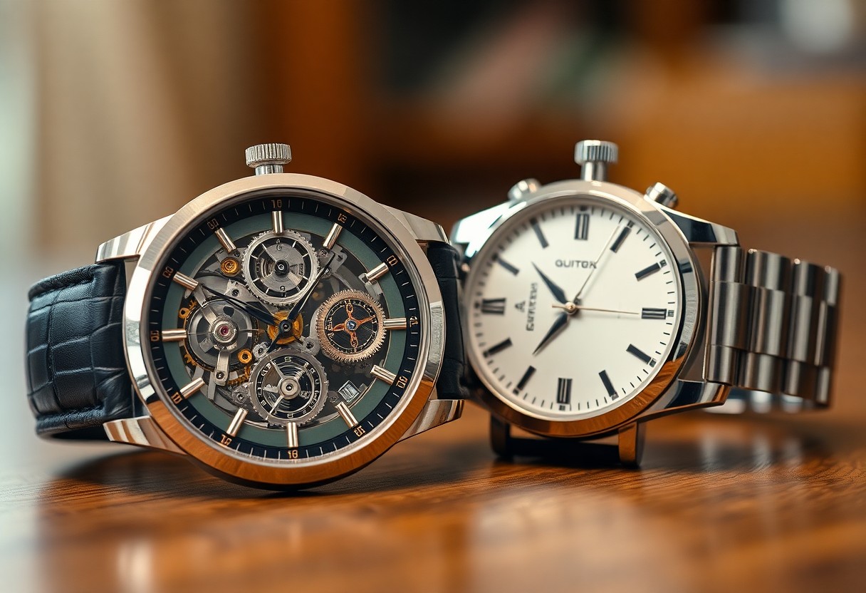 enigmatic features automatic vs quartz watches ecv